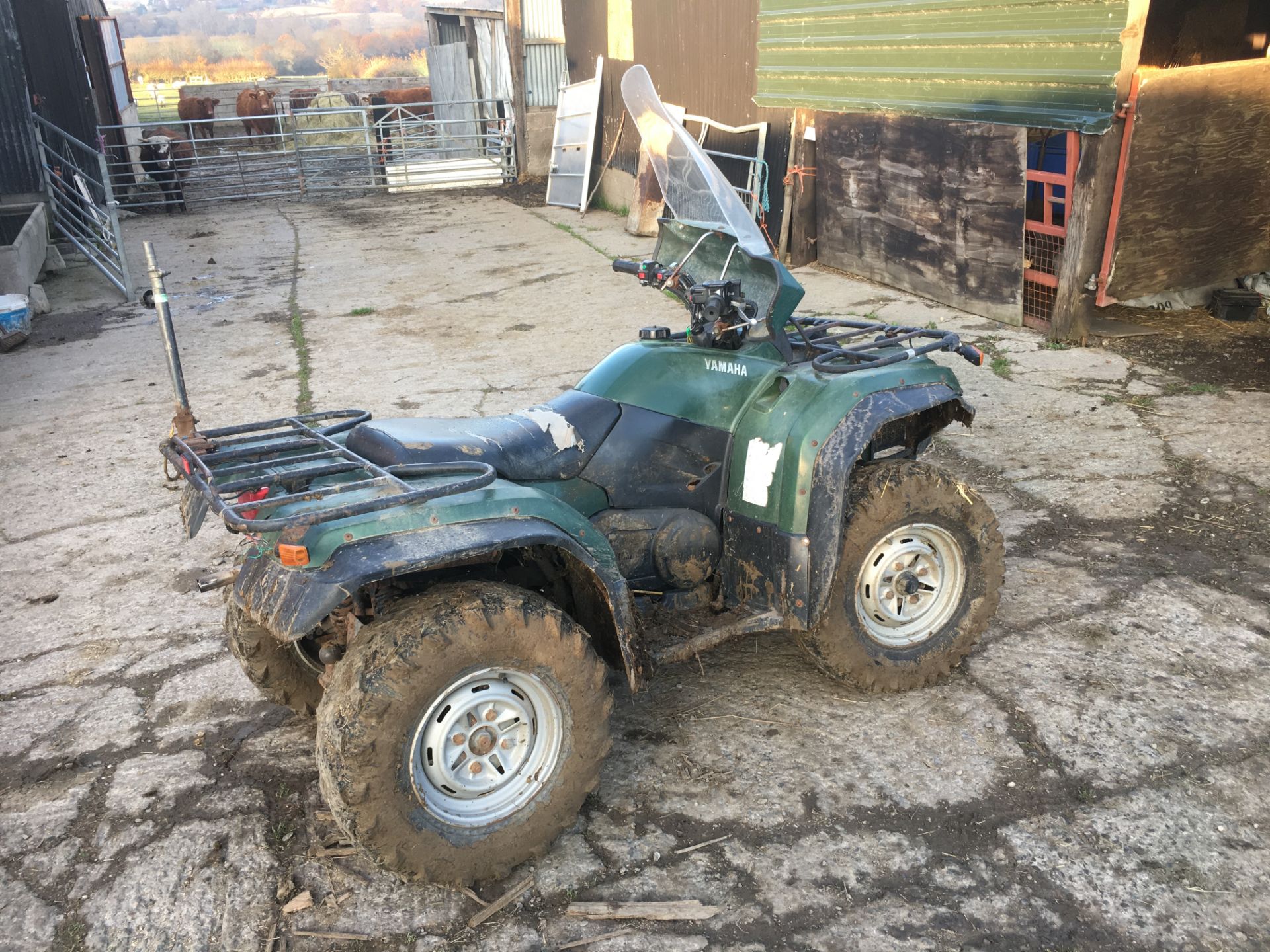 YAMAHA 650 QUAD BIKE 4WD 2908 HOURS