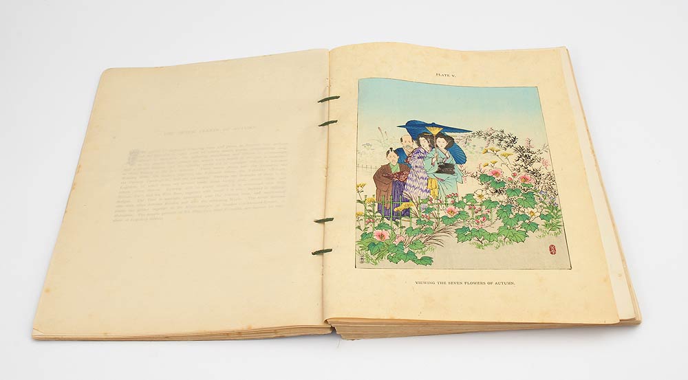 Conder, Josiah: "The Flowers of Japan and the Art of Floral Arrangement". Tokio 1891, with - Image 3 of 7