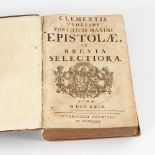 "Clementis Undecimi Pontificis Maximi Epistolae, et Brevia Selectiora", Rom 1729. Vorsatz fehlt,