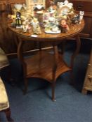 A good quality mahogany occasional table.