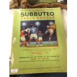 A child's boxed Subbuteo set.