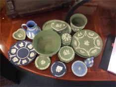 A good collection of Wedgwood.