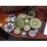 A good collection of Wedgwood.