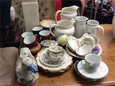 A large collection of decorative chinaware etc.