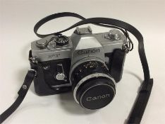 An old Canon FT camera.