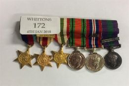 A set of miniature medals.