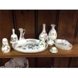 A collection of Wedgwood and other decorative chin
