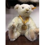 Steiff: A Millennium teddy bear numbered 654701.