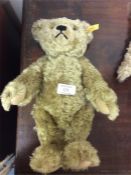 Steiff: A teddy bear with growler, numbered 000737