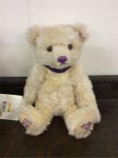 Steiff: A Diamond Jubilee bear with medallion numb