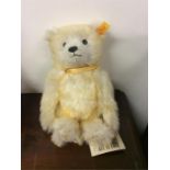 Steiff: A Gemini teddy bear numbered 654893.
