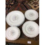 A Ridgway Pavan pattern part dinner service.