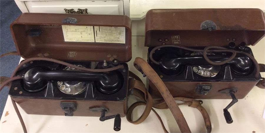 Two GPO travelling telephones. - Image 2 of 2