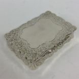 A good quality large Victorian snuff box attractiv