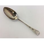 Exeter: A bright cut tablespoon. By JE. Est. £20 -