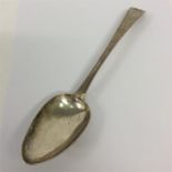 IRISH: An early Georgian bright cut spoon of typic