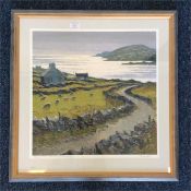 ALAN COTTON: A framed and glazed limited edition s
