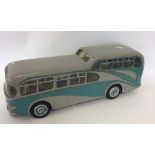 A handmade wooden model of a Whitson coach. Approx