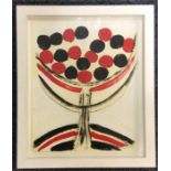 SIR TERRY FROST R A: A framed and glazed original