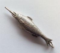 An unusual extending pencil in the form of a fish