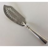 A Georgian bright cut Scottish fish slice with tap