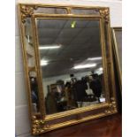 A good quality gilt mirror.