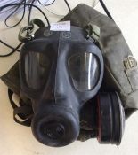 An old GDOM gas mask in bag.