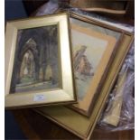 A good group of framed and glazed watercolours.