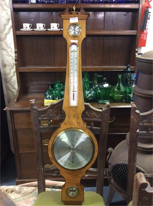 A banjo barometer.