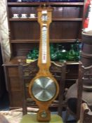 A banjo barometer.