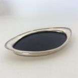 A good Georgian style oval letter tray with reeded