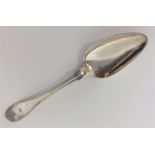 A Russian silver spoon. Hallmarked HG / C. HOLM. A