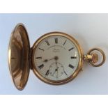 A gent's open face pocket watch. Est. £50 - £80.