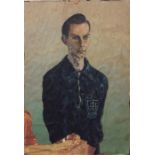 HENRY CAMPBELL: An unframed portrait of a man with