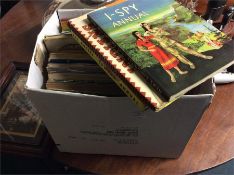 Old Spy annuals and other books.