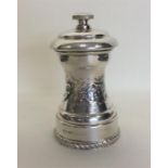 A good quality modern silver pepper grinder attrac