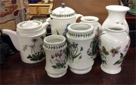 Portmeirion jugs and vases etc.