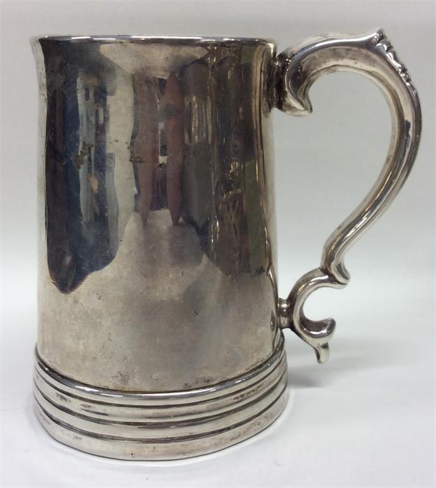 A Chinese silver pint mug of tapering form with gl - Image 2 of 2