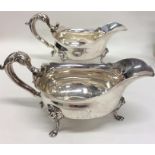 DUBLIN: A good pair of Georgian silver sauce boats