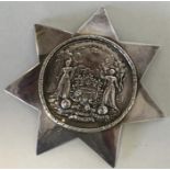 A Victorian silver Oddfellows medallion. Sheffield