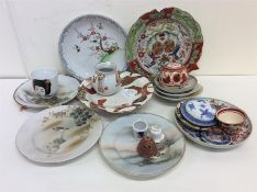 A quantity of mostly Japanese pottery and porcelai