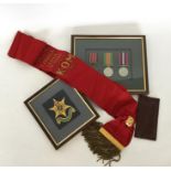 A 1939 Defence medal together with a Burma Star di