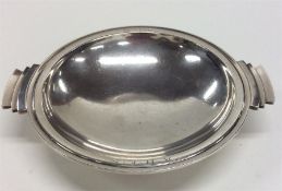 GEORG JENSEN: A good quality circular heavy silver