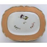 An early 19th Century Spode meat dish finely paint