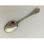 EXETER: A rare dog-nose silver trefid spoon of typ