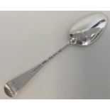 A good Georgian silver bottom marked spoon. London