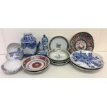 A quantity of mostly Japanese porcelain to include