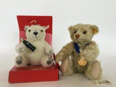 STEIFF: Two Steiff bears to include: "Teddybär 30"