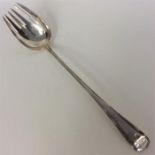 A Georgian silver OE pattern potato fork. London.