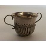 A good Continental porringer with half fluted desi